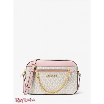 Женская Сумка Кроссбоди (Jet Set Large Logo Crossbody Bag) 61468-05 Pwd Румяна Мульти