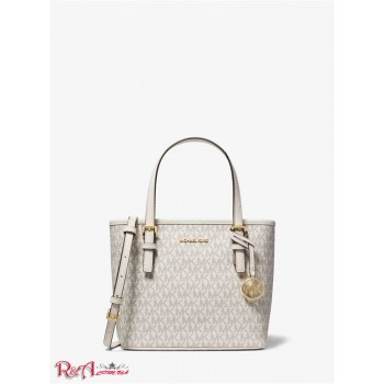 Женская Таут Сумка (Jet Set Travel Extra-Small Logo Top-Zip Tote Bag) 65308-05 Lt Crm Мульти