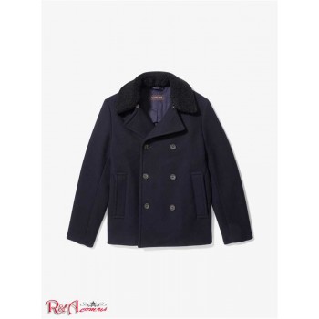 Чоловіче Пальто (Wool Blend Peacoat) 61078-05 опівночі