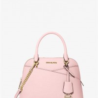 Женская Сумка Сэтчел (Jet Set Travel Medium Saffiano Leather Dome Satchel) 65359-05 Пудровые Румяна