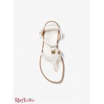 Женские Сандалии MICHAEL KORS (Sasha Logo Sandal) 61189-05 Ванилевый