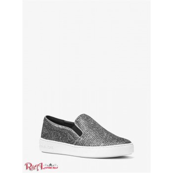 Женские Сникерсы (Keaton Chain-Mesh Slip-On Sneaker) 65209-05 черный/серебристый