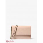 Женская Сумка Кроссбоди MICHAEL KORS (Daniela Large Saffiano Leather Crossbody Bag) 65419-05 Нежно-Розовый