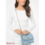 Женская Сумка Кроссбоди MICHAEL KORS (Greenwich Small Crocodile Embossed Leather Crossbody Bag) 61549-05 Chambray