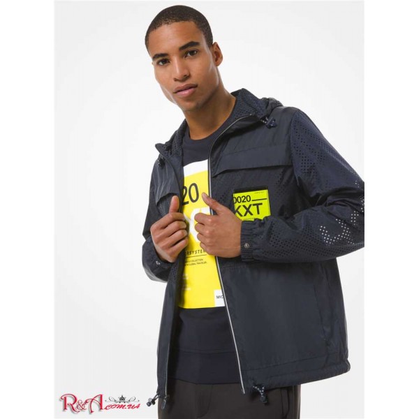 Мужская Куртка MICHAEL KORS (KORS X TECH Packable Hooded Jacket) 48649-05 полночь
