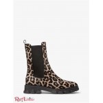 Женские Ботинки MICHAEL KORS (Ridley Leopard Print Calf Hair Boot) 61359-05 черный