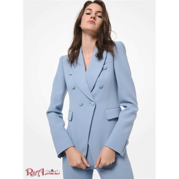 Женский Блейзер MICHAEL KORS (Double Crepe Sable Blazer) 65119-05 урожай струя стирка