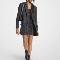 Жіночий Блейзер (Plaid Stretch Wool Blend Boyfriend Blazer) 65059-05 дербі верес