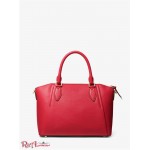 Женская Сумка Сэтчел MICHAEL KORS (Sienna Medium Pebbled Leather Satchel) 65539-05 Crimson