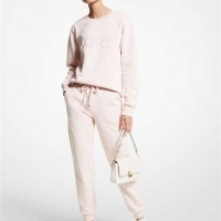 Женские Джоггеры (Drawstring Organic Cotton Blend Joggers) 64969-05 Пудровые Румяна