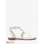 Женские Сандалии MICHAEL KORS (Sasha Logo Sandal) 61189-05 Ванилевый