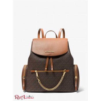 Женский Рюкзак (Jet Set Large Logo Backpack) 65319-05 коричневый