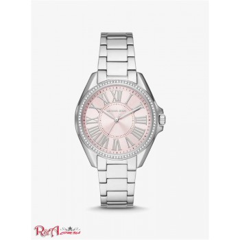 Жіночий Годинник (Kaycie Pave Silver-Tone Watch) 60879-05 срібло