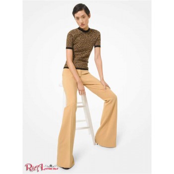 Женские Штаны (Charlie Stretch Pebble Crepe Flared Pants) 61669-05 Пшеница