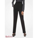 Жіночі Штани MICHAEL KORS (Wool-Gabardine Trousers) 65589-05 чорний