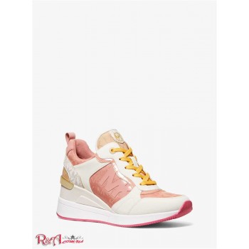 Женские Кроссовки (Crista Mixed-Media Trainer) 61209-05 Закат Роуз Мульти