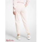 Женские Джоггеры MICHAEL KORS (Drawstring Organic Cotton Blend Joggers) 64969-05 Пудровые Румяна