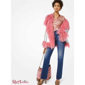 Женские Джинсы (Sequined Signature Print Jeans) 65579-05 индиго