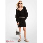 Жіноча Спідниця MICHAEL KORS (Wool Blend Mini Skirt) 60689-05 Чорний