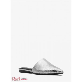 Женские Мюли (Darla Crackled Metallic Leather Mule) 49149-05 Серебро