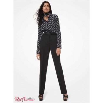 Женские Штаны (Wool-Gabardine Trousers) 65589-05 черный