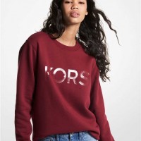 Жіночий Світшот (Logo Organic Cotton Blend Sweatshirt) 64959-05 Темний Ruby