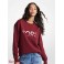 Жіночий Світшот (Logo Organic Cotton Blend Sweatshirt) 64959-05 Темний Ruby