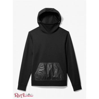 Чоловіча Куртка (Quilted Patent Nylon Puffer Jacket) 65099-05 чорний