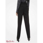 Жіночі Штани MICHAEL KORS (Wool-Gabardine Trousers) 65589-05 чорний